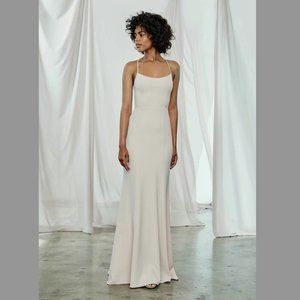 Amsale Taryn Dress Size 6 Blush